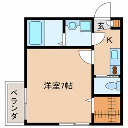 東長崎駅 徒歩6分 1階の物件間取画像